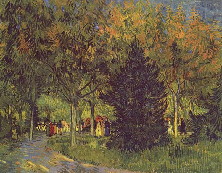 Vincent Van Gogh Allee im Park